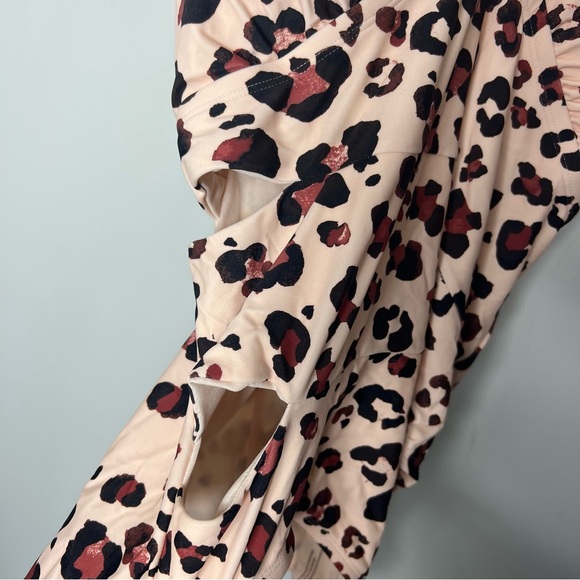 NEW Adore Me Womens Plus Size One Piece Bathing Suit Swim Leopard Print 2X 671 - Picture 7 of 15